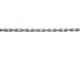 KMC X12 Chain, Catena Unisex Adulto, Silver, 1/2" x 11/128"