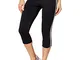 Adidas Women D2m 3-Stripes 34 Tight, Tights Donna, Black/White, S 40-42