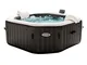 Intex 28458EX - PureSpa Vasca Idromassaggio Gonfiabile Jet&Bubble Deluxe Ottagonale, 4 pos...