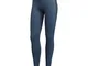 adidas Ask Sp 3s L T Leggings da Donna, Donna, GC8185, Blu/Nero (azuleg/Negro), XS