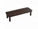YANFEI Long Bench Flower Stand in Legno, Balcone anticorrosione Step Flower Stand Indoor C...