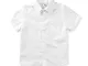 Aeslech Little Big Boys' - Camicia Oxford a maniche corte, per bambini Manica corta bianca...