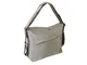 Nava Borsa a tracolla zainabile con tasca frontale beige