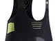 X-Bionic G2 Bike Bib Shorts Padded Men, Uomo, Opal Black/Effektor Green, L