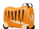 Samsonite Dream Rider Valigia per Bambini, 51 cm, 28 l, Arancione (Tiger Toby)