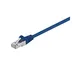 Goobay 50864 CAT 5e Cavo Patch, Rete F/UTP, Blu, 30m Lunghezza