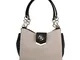 Guess Borsa shopping Kelsey small 3 comparti ecopelle stone/multicolor donna B20GU85