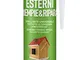 Pattex 2647228 Sigillanti Light Esterni Outdoor Cartuccia 280ml, Trasparente