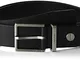Calvin Klein Casual Adj. Belt 3.5cm Cintura, Nero (Black 001), 9 (Taglia Produttore: 105)...