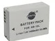 NB-10L DSTE Ricambio Batteria Compatibile per Canon PowerShot G1X,G3x,G15,G16,SX40,SX50,SX...