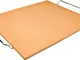 Ibili 784340 - Pietra per pizza ignifuga, rettangolare, 40 x 35 x 1,5 cm