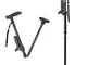 SueH Design Bastone da Passeggio Pieghevole per Uomo e Donna con Luce LED e 11 Altezze Reg...