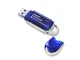 Integral Courier USB Flash Drive USB3.0 con crittografia AES 256 bit, FIPS 197 Öko-Tex Blu...