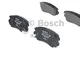 BOSCH 0 986 424 815 pastiglie anteriore