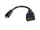 ChenYang Micro HDMI maschio a HDMI femmina Adattatore breve cavo 10 cm per XOOM Droid X