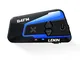 LEXIN B4FM Interfono Moto con Radio FM, Casco di Comunicazione Auricolare Bluetooth e Ridu...