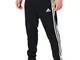 adidas Tiro 19 B, Pantaloni Uomo, Nero (Black/White), L