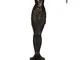 ADM - Ballerina - Scultura Art Decò in Bronzo patinato con Base in Marmo - Bronzo - H73 cm