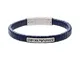 Emporio Armani Bracciale con Targhetta Uomo Acciaio InossidabileEGS2639040