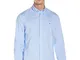 Tommy Hilfiger Core Stretch Slim Poplin Camicia, Blu (Shirt Blue 474), Large (Taglia Produ...