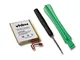 Batteria VHBW 200mAh (3.7V) compatibile con iPod Nano Apple 7 Generazione sostituisce 616-...