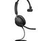 Jabra Evolve2 40 PC Headset – Noise Cancelling UC Certified Mono Headphones With 3-Microph...