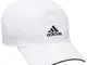 adidas C40 5Panel ClimaLite, Cappello Unisex – Adulto, Bianco, Taglia unica