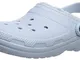 Crocs Classic Lined Clog, Zoccoli Unisex-Adulto, Blu (Mineral Blue/Mineral Blue 4jz), 36/3...