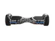 Itekk Skull Hoverboard 6.5'' FAT, Assicurazione AXA "Tutela Famiglia" inclusa, Nero