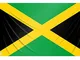 Bandiera giamaicana grande 150x90 cm bandiera giamaica da balcone per esterno rinforzata c...