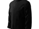 Giacca in Pile Uomo casual maglione Outdoor Fleece - OwnDesigner by Adler (Nero - Taglia:...