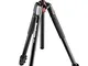 Manfrotto-MK055XPRO3 BHQ2 digitali/videocamere, tripode, colore: nero, Treppiede in allumi...