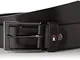 Tommy Hilfiger Layton Adjustable 3.5 Cintura, Nero (Black Bds), (Taglia Produttore: 105) U...