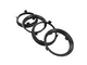 4 anelli di centraggio 60,1-57,1 mm adatti per cerchi in alluminio di AEZ, Dezent, Dotz, E...