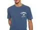 Tommy Hilfiger Tjm Chest Logo Tee Camicia Sportiva, Blu (Black Iris Cbk), Large Uomo