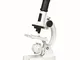 CFtrum Scienza Microscopio Giocattolo - 100x 400x 1200x con Tanti Strumenti Sperimentali p...