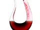 Amisglass Decanter per Vino Aeratore Design Cigno, Caraffa per Vino Rosso in Verto Cristal...