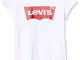 Levi's Kids Lvg S/S Batwing Tee T-shirt Bambina Red / White 3 anni