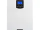 Dilwe Inverter Solare 5KVA 5KW, regolatore di Carica Solare 230VAC Uscita 48VDC 50A Regola...