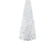 HOMCOM Albero di Natale Artificiale 180cm in PVC con 390 Rami e Base in Plastica, Design A...