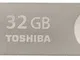 Toshiba Owahri Pendrive in Metallo 32GB, Chiavetta USB 2.0, Argento
