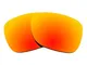 Revant Lenti di Ricambio compatible con Ray-Ban Justin RB4165 54mm, Polarizzate, Rosso Fuo...