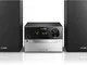 Philips MCM2300/12 Sistema Musicale Micro 15 W, FM, AC, Grigio, Vecchia Versione