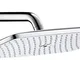 Hansgrohe 27371000 Soffione Raindance e 360 Air 1Jet con Braccio Doccia, Argento