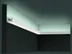 Cornice soffitto parete Orac Decor CX190 AXXENT U-PROFILE cornice per illuminazione indire...