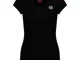 BIDI BADU Neck Tee, Bella 2.0 Tech-Maglietta con Scollo a V Donna, Nero, XL