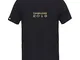 Inter T-Shirt Triplete-Timeless 2010 Stampa Verticale, Unisex – Adulto, Nero, M