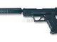 PISTOLA SOFTAIR HFC P99 BLACK CON MOLLA RINFORZATA (HA 120B)