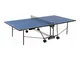 Garlando Tavolo da Ping Pong Progress Outdoor con Ruote per Esterno Blu