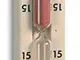 TFA Dostmann faggio TFA 40.1001 Clessidra per Sauna in Legno 28,7x5,2x3 cm